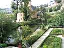 l2 En descendant des remparts vers l Alzette chapelle St Quirin et jardins.JPG
